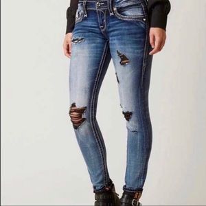 Rock Revival Yui Distressed Skinny Jeans